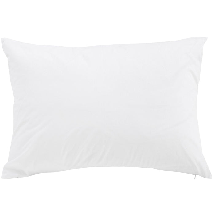 Bed pillow with 100% organic cotton cover, all natural filling - kapok and latex