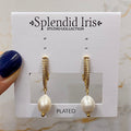 Pave Pearl Drop Earrings - Lyla's: Clothing & Gifts - Online and Rockwall Texas Boutique