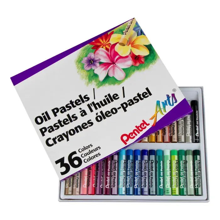 PENTEL OIL PASTELS 36 PACK - Creative Kids