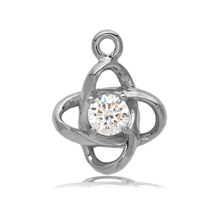 Peruvian Amazonite Stone Bracelet with Stronger Together Sterling Silver Charm