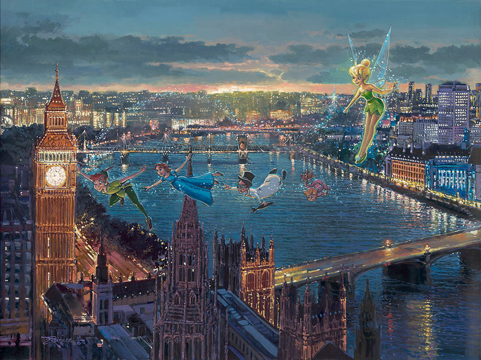 "Peter Pan in London" by Rodel Gonzalez