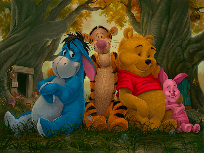 "Pooh and His Pals" by Jared Franco