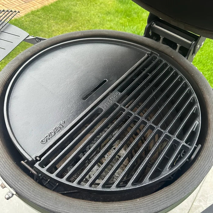Premium Cast Iron Searing Grate for V2 Max Kama Gear Kamado