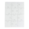 PUZZLE BLANK - 12pc - 5.5''X8'' 24 puzzles - Creative Kids