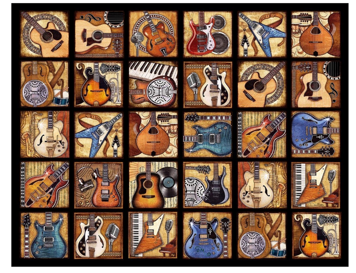 PUZZLE: SIX STRING SYMPHONY 2000 pc - Creative Kids