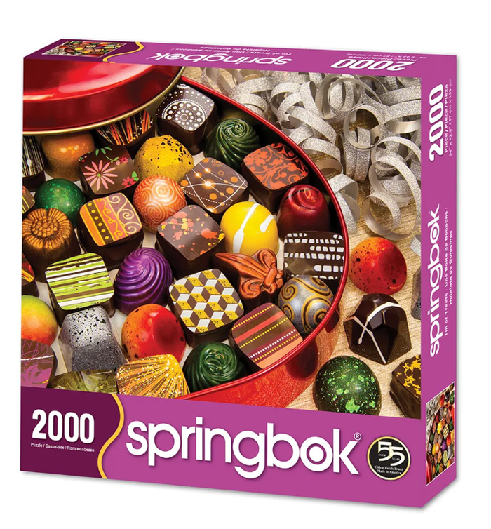 PUZZLE: TIN OF TREATS  2000 pc - Creative Kids