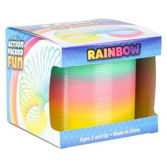 RAINBOW COIL SPRING SLINKY  3"w x 2.25h  12 PACK