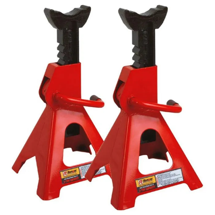 Ranger RJS-3T Heavy-Duty Jack Stands 3-Ton Capacity