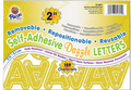 REPOSITIONABLE LETTERS 2" GOLD DAZZLE - Creative Kids