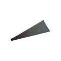 Reusable Latex Collection Cone,"Dark cone-shaped collection tube with narrow tip"