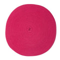 Ribbon Cotton T-Shirt Yarn Raspberry Color