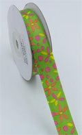 RIBBON: FLOWER POWER SATIN