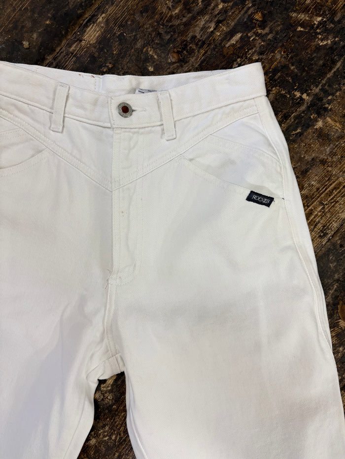 Rockies White Jeans - 29x36