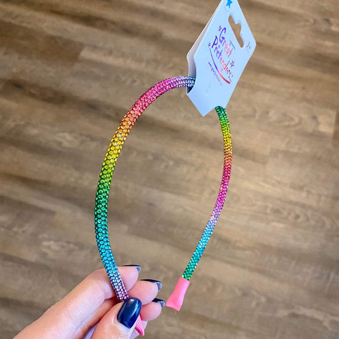Rockin' Rainbow Headband - Lyla's: Clothing & Gifts - Online and Rockwall Texas Boutique