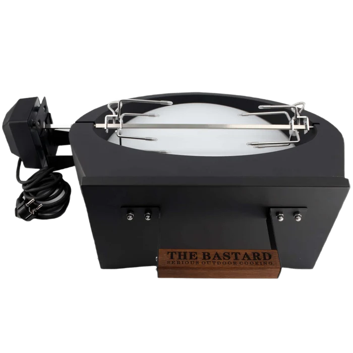 Rotisserie + Pizza Oven for The Bastard Medium Kamado BBQ - BBQ Land