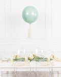 Serengeti - 16in Mint Orb Centerpiece with Skirt