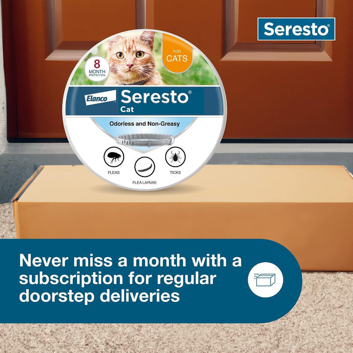 Seresto Cat Flea & Tick Collar – 8 Months Protection