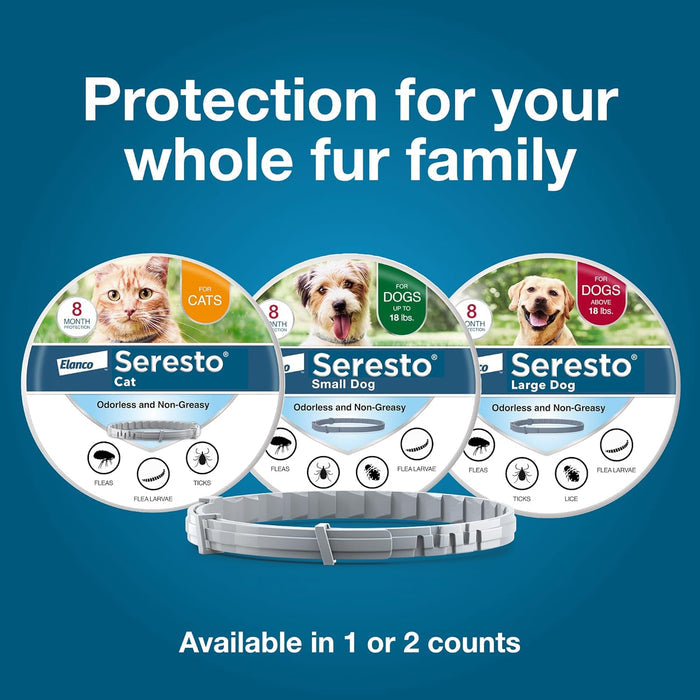 Seresto Cat Flea & Tick Collar – 8 Months Protection