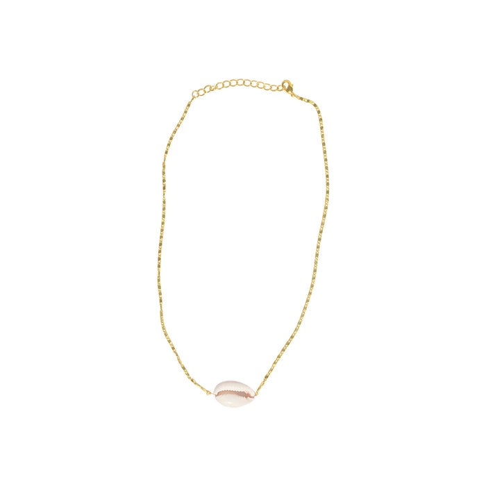 Single Cowrie Necklace