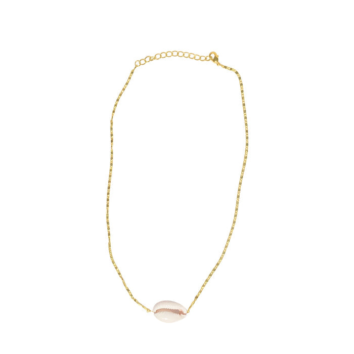 Single Cowrie Necklace