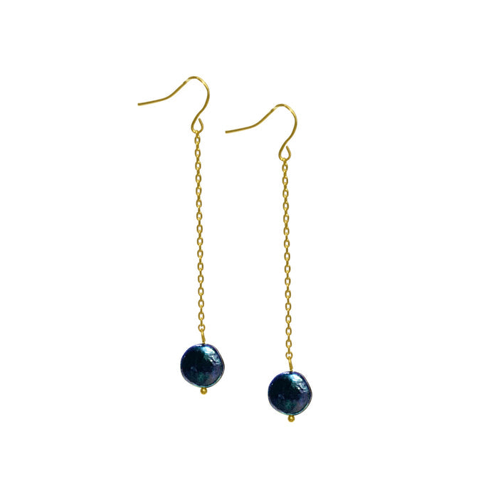 Single Drop Pearl Earring