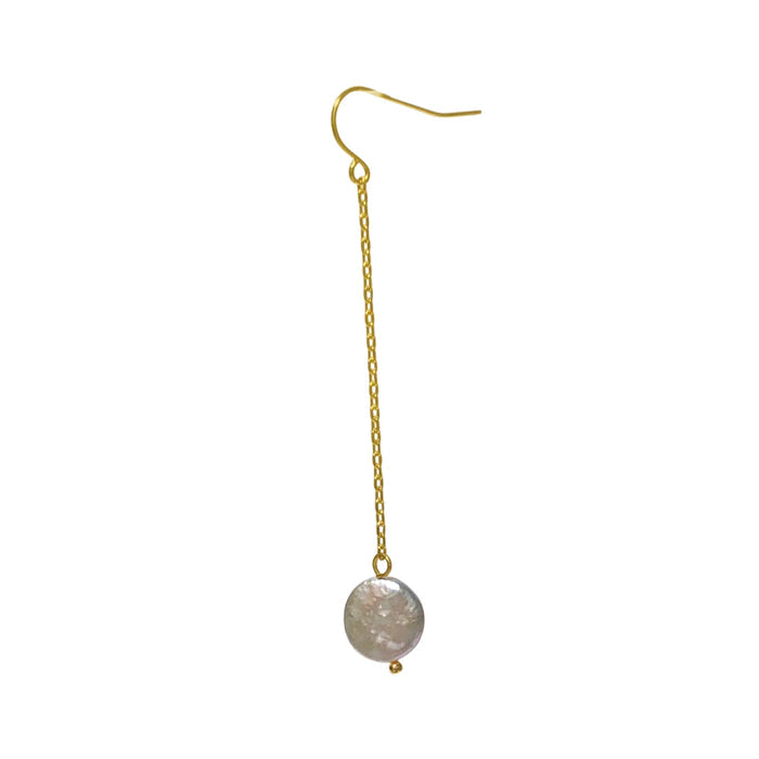 Single Drop Pearl Earring