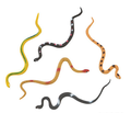 SNAKES: VINYL REALISTIC 6'' 48 PACK - Creative Kids