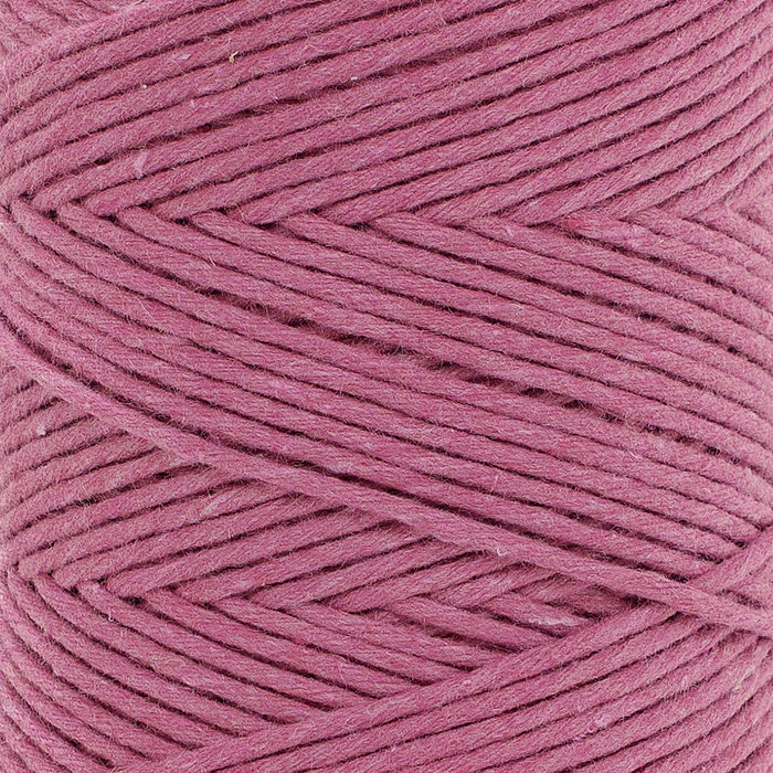 Soft Cotton Cord Zero Waste 2 mm - 1 Single Strand - Lotus