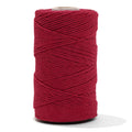 Soft Cotton Cord Zero Waste 2 mm - 1 Single Strand - Ruby Red