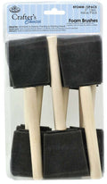 SPONGE BRUSHES - 2" - 12 PACK - Creative Kids