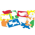 STENCIL: OUTDOOR THEME - 8.75"X6.75" - 6 PACK - Creative Kids