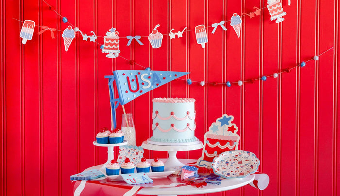 Summer Treats Paper Plates 9" - bubblegum market