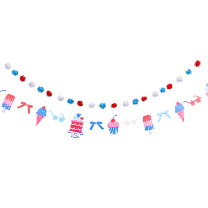 Summertime Treats Icon Banner Set - bubblegum market