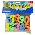 SUPER SPONGE SET NUMBERS  12PC - Creative Kids