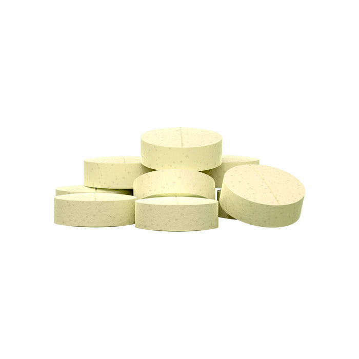 A small pile of Ginger Peach flavored Nausea Candies