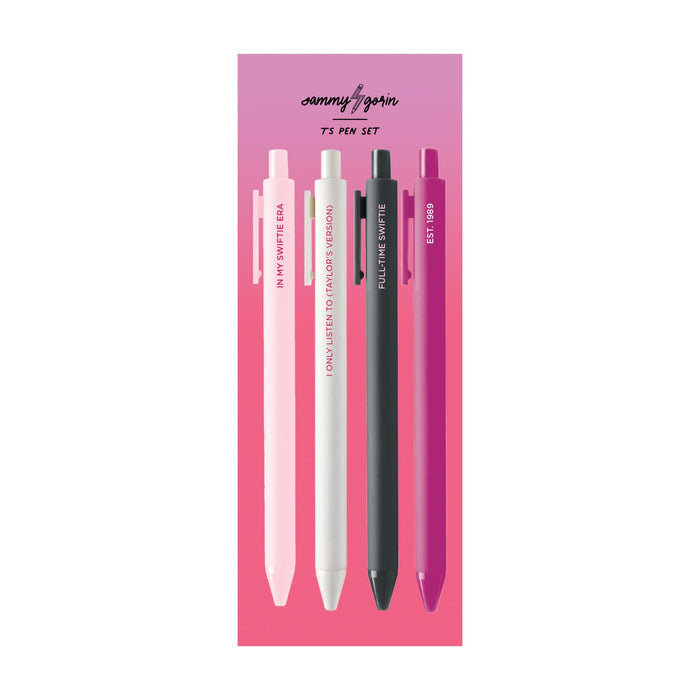 Taylor Swift Jotter Pen Set - bubblegum market