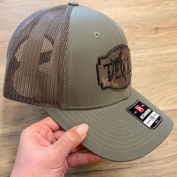 Texas Leather Patch Camo Hat - Lyla's: Clothing & Gifts - Online and Rockwall Texas Boutique