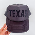 Texas Trucker Black Hat - Lyla's: Clothing & Gifts - Online and Rockwall Texas Boutique
