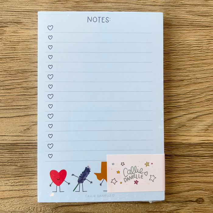 Texas Western Doodle Friends Notepad - Lyla's: Clothing & Gifts - Online and Rockwall Texas Boutique