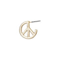 Think Peace Hoop Earrings