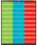 THREE COLUMN POCKET CHART - Creative Kids