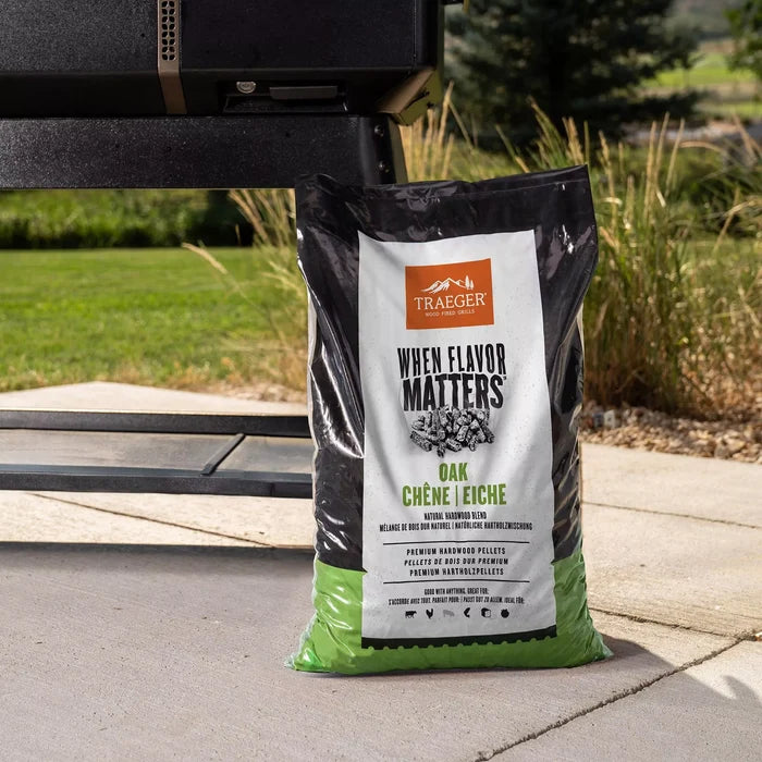 Traeger 9kg Oak Wood Pellets