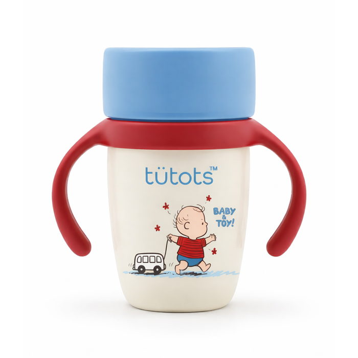 tutots 360 Orbit Sipper Cup with Handles| Made from Premium Silicone