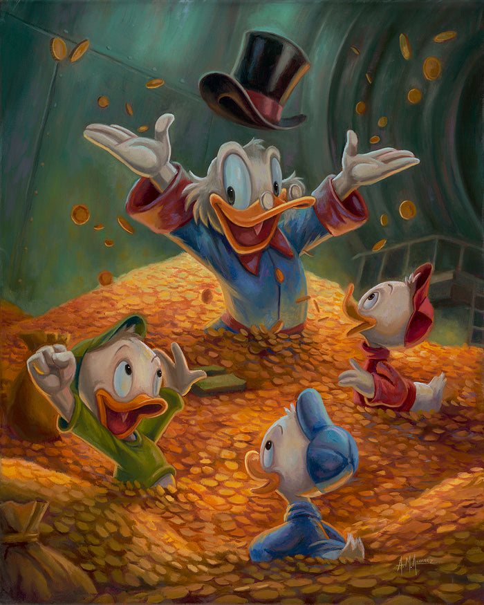 "Uncle Scrooge's Greatest Treasure" by Angel Alvarez