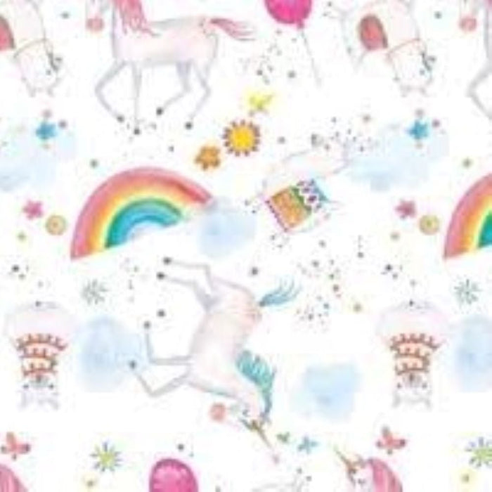Unicorn Fantasy Flannel Fabric