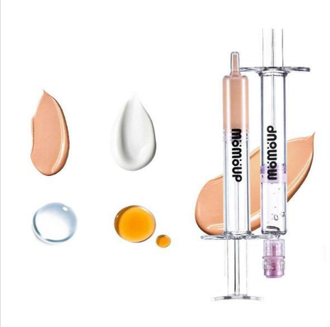 Vacuum Syringe Cosmetics Travel Storage(4 pcs)