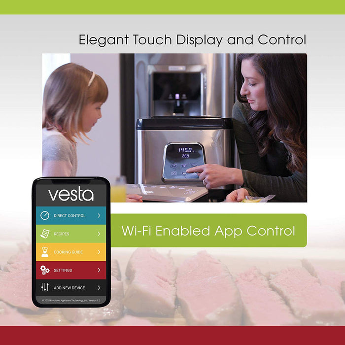 Vesta Precision Sous Vide Water Oven - Perfecta