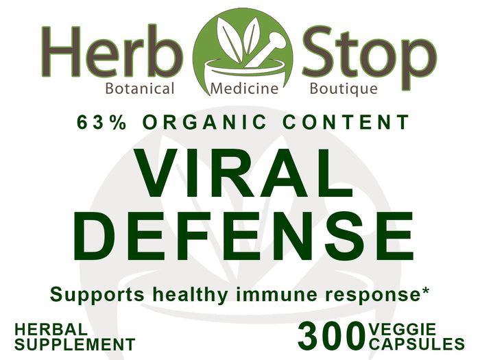Viral Defense Capsules Label - Front
