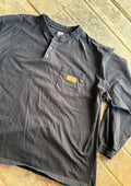 Walls Work Wear LS Henley - Men's XXL