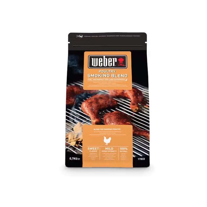 Weber Poultry BBQ Smoking Wood Chip Blend 700g